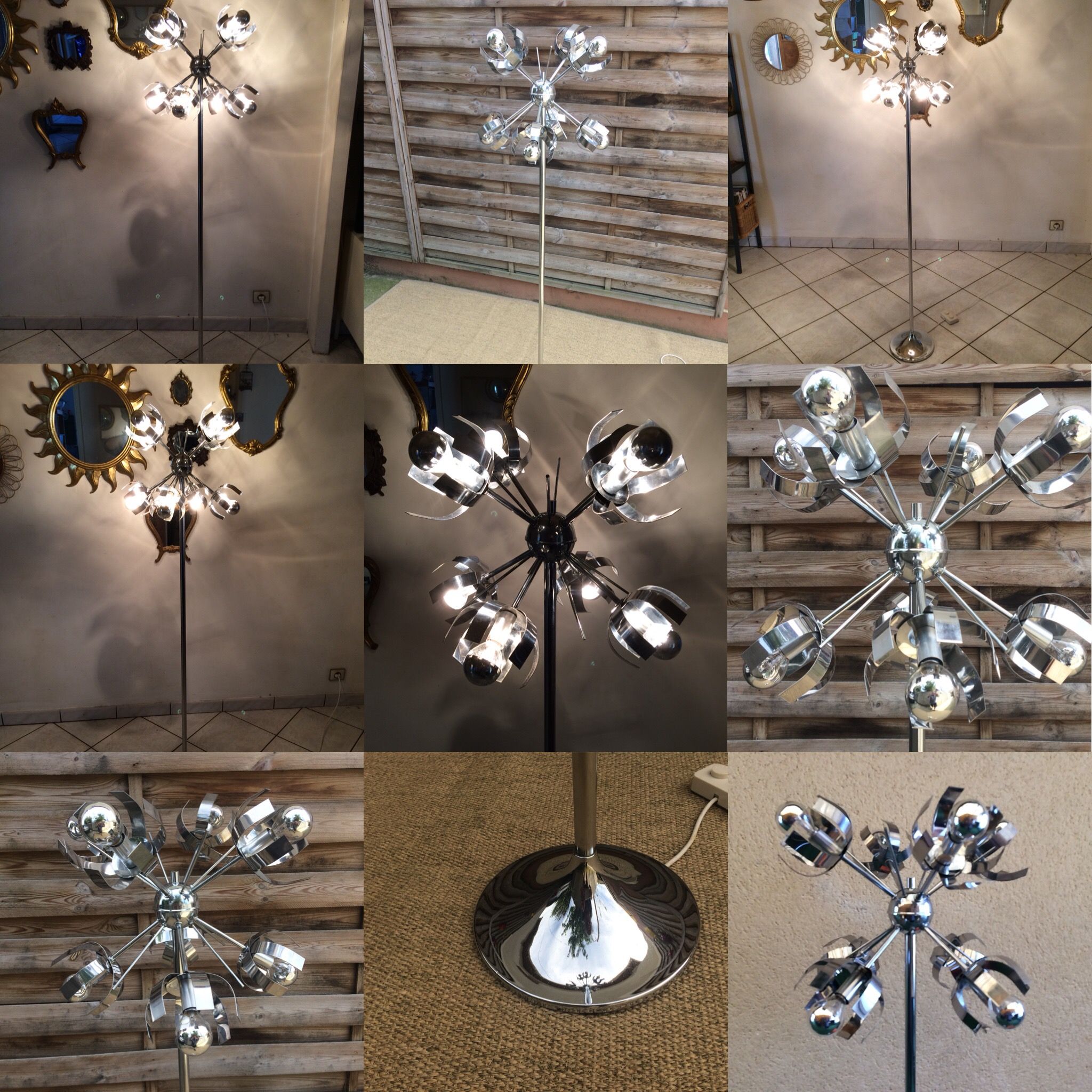 Lampadaire Spoutnik Space