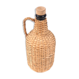 Wicker bottle