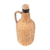 Wicker bottle