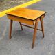 Bureau vintage 1960 scandinave pied compas