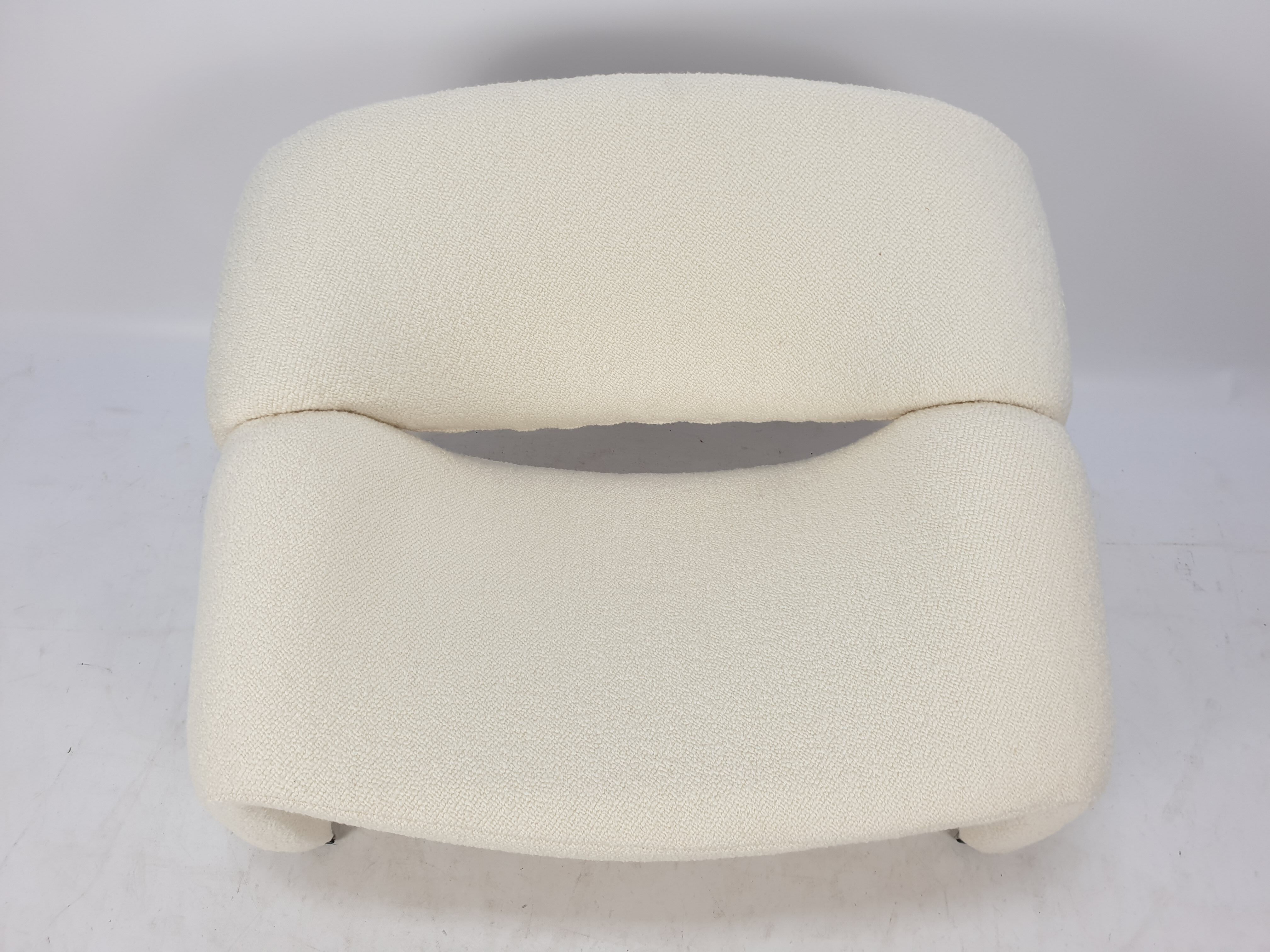 Modèle F598 Groovy Lounge Chair par Pierre Paulin pour Artifort, années 1980