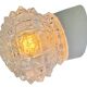 Vintage White Porcelain Wall Light, 1970s