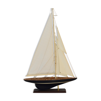 Model of a sailing boat