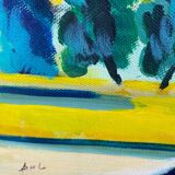 Landscape signed Bul from 2005