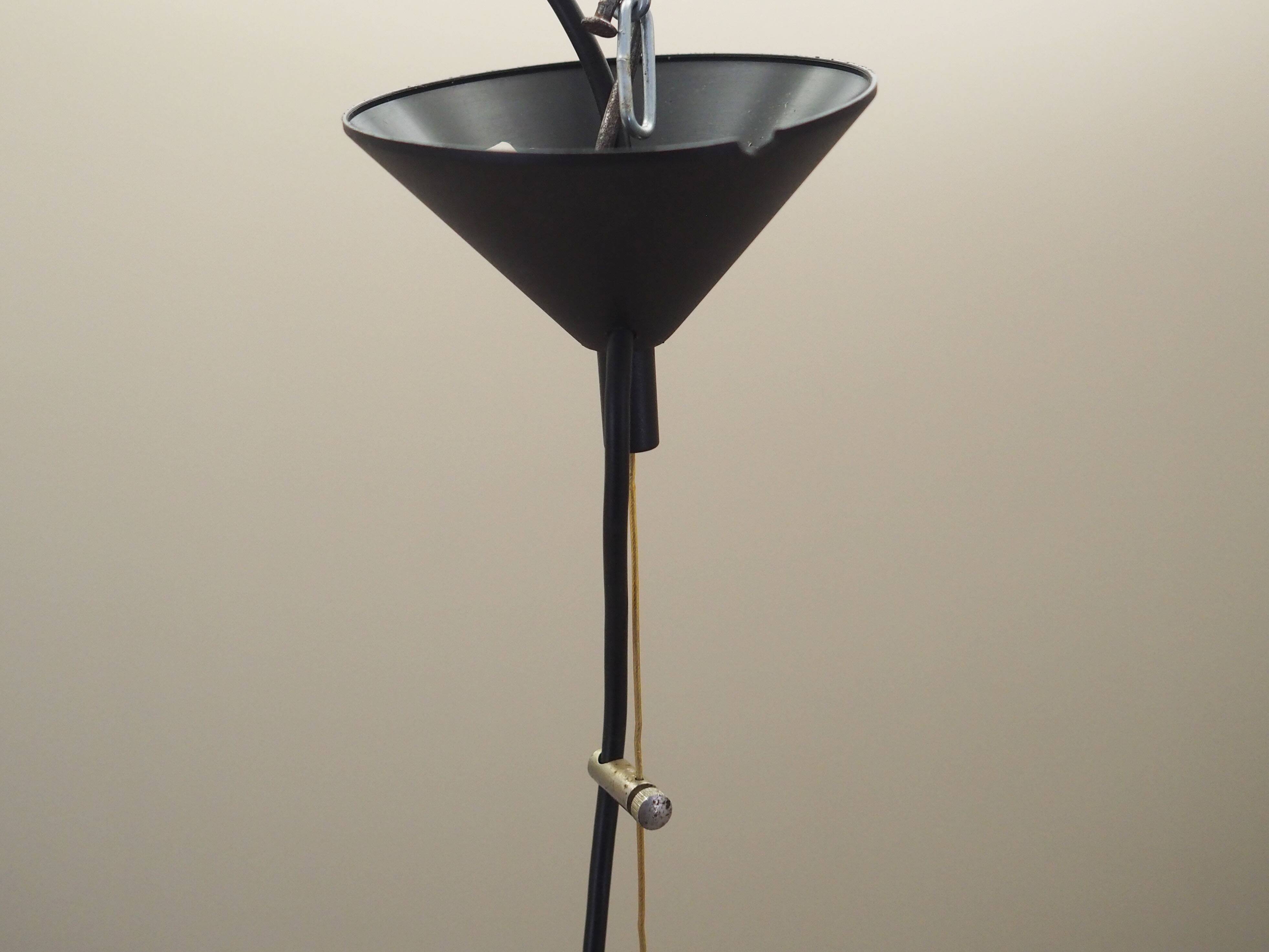 Pendant lamp, Danish design, 1970s, production: Denmark