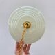 Pair of Art Deco Clichy glass pendant lights