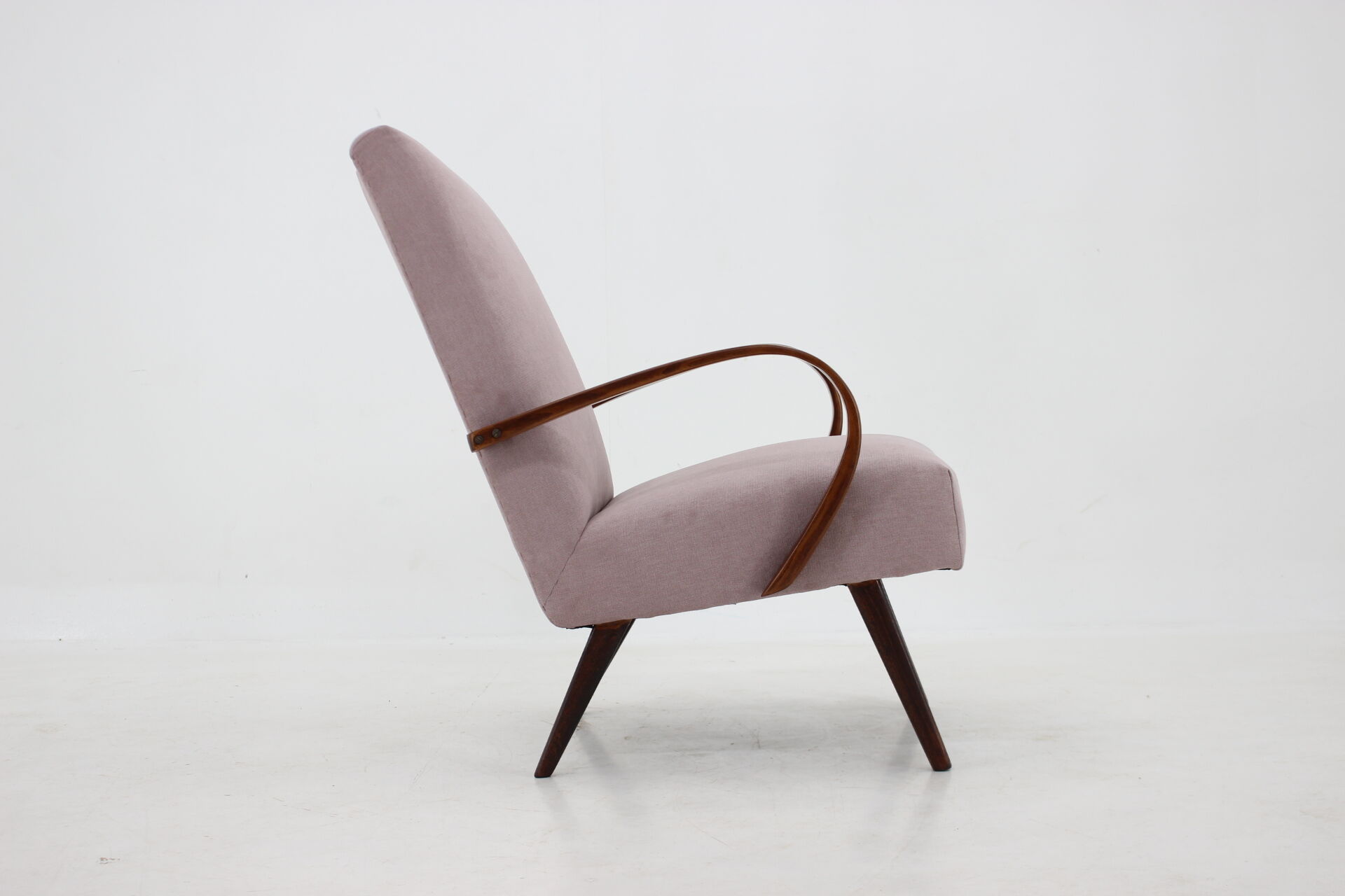 1960s Teak Armchair, Czechoslovakia