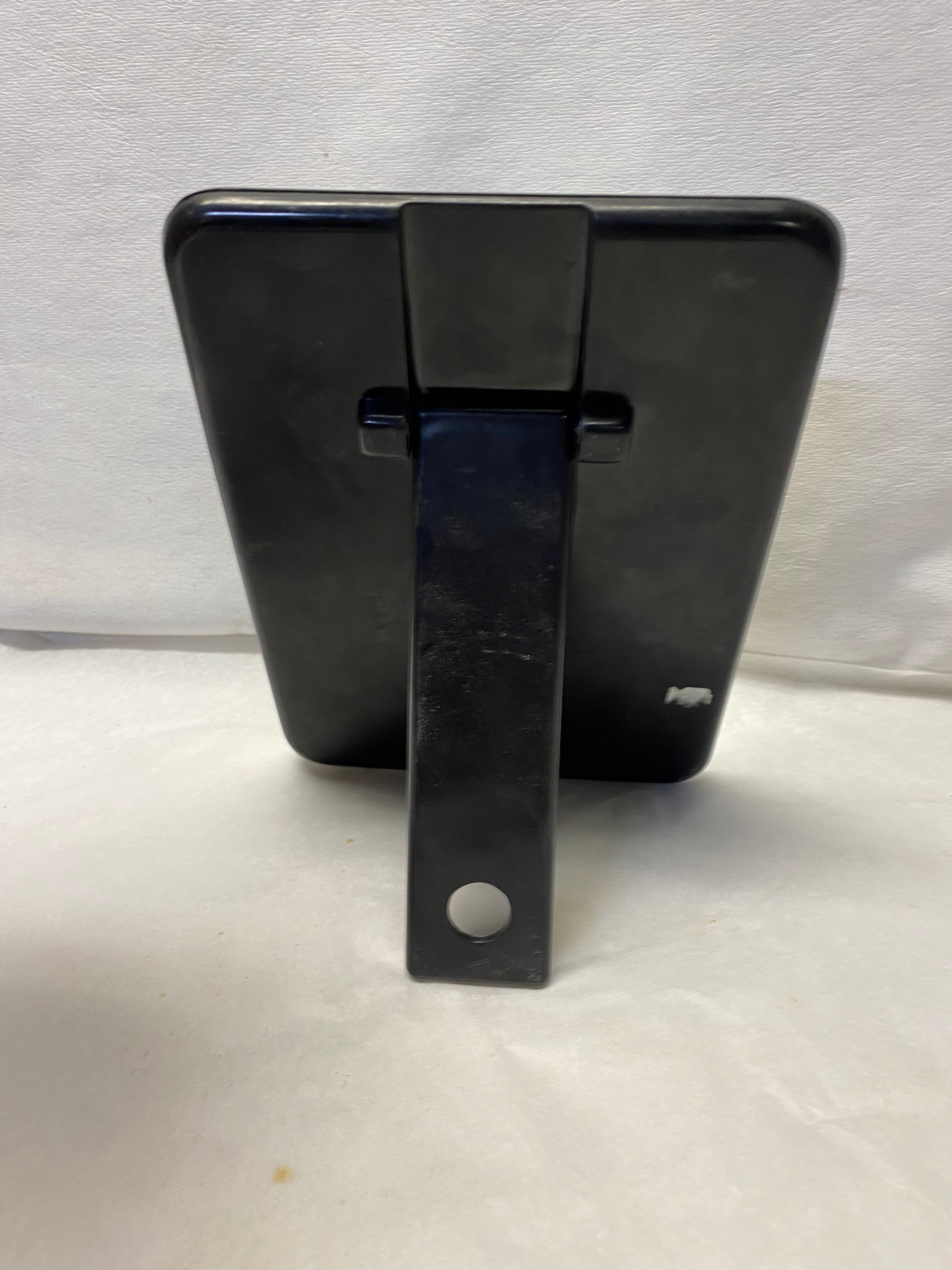 Miroir de barbier vintage bakélite noire