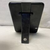 Miroir de barbier vintage bakélite noire