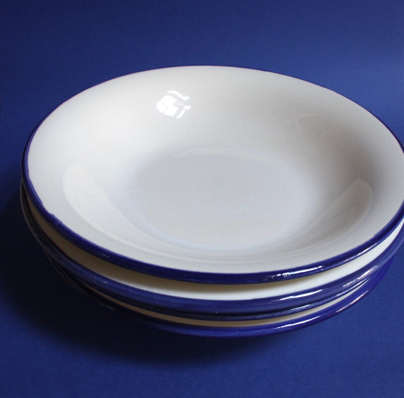 Set of four plates