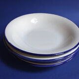 Set of four plates