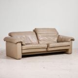 ‘Model 4000’ leather sofa set by Rolf Benz, Set of 4