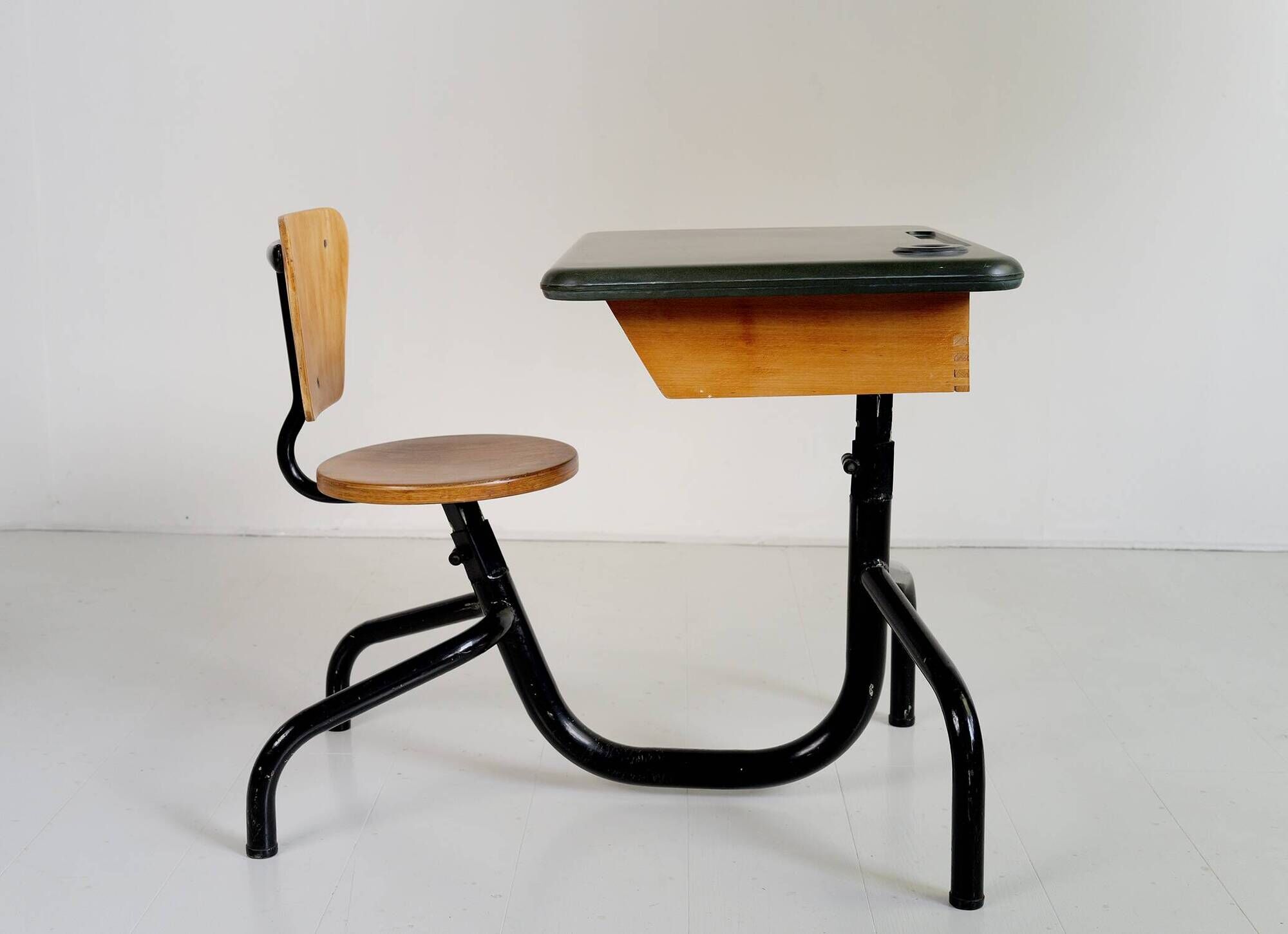Desk One Place by Jean Prouvé, France 1940