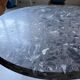 Tubble table by Pode/Leolux composite marble Grigio Carnico 50's style