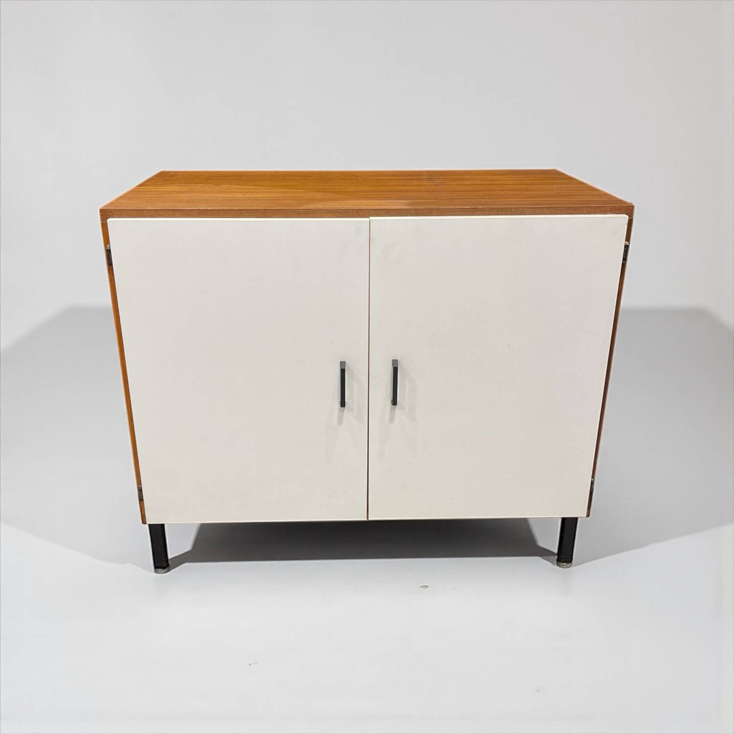 2-door teak cabinet, 1960s