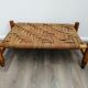 Wooden bench and rope 50s