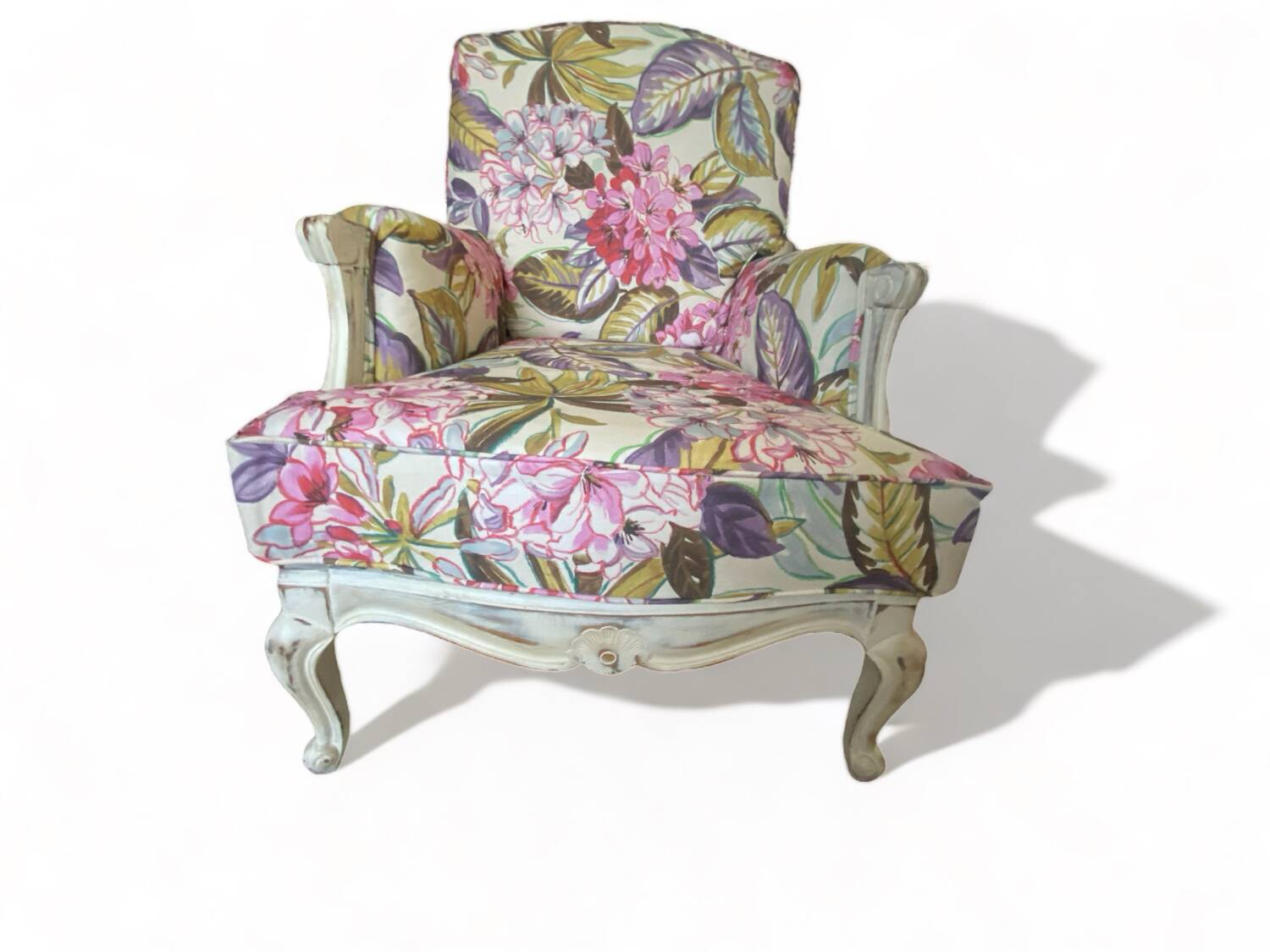 Pair of cocooning armchairs