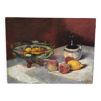 Signed still life from 1929