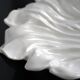 Large Tommaso Barbi White Ceramic Centerpiece, Italy, 1970s