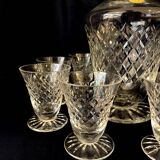 10 piece liquor service in moselle crystal
