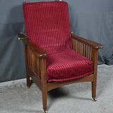 Morris chair in Mahogany, Arts & Crafts style – Early 20th century
