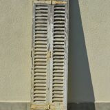 Old wooden shutter