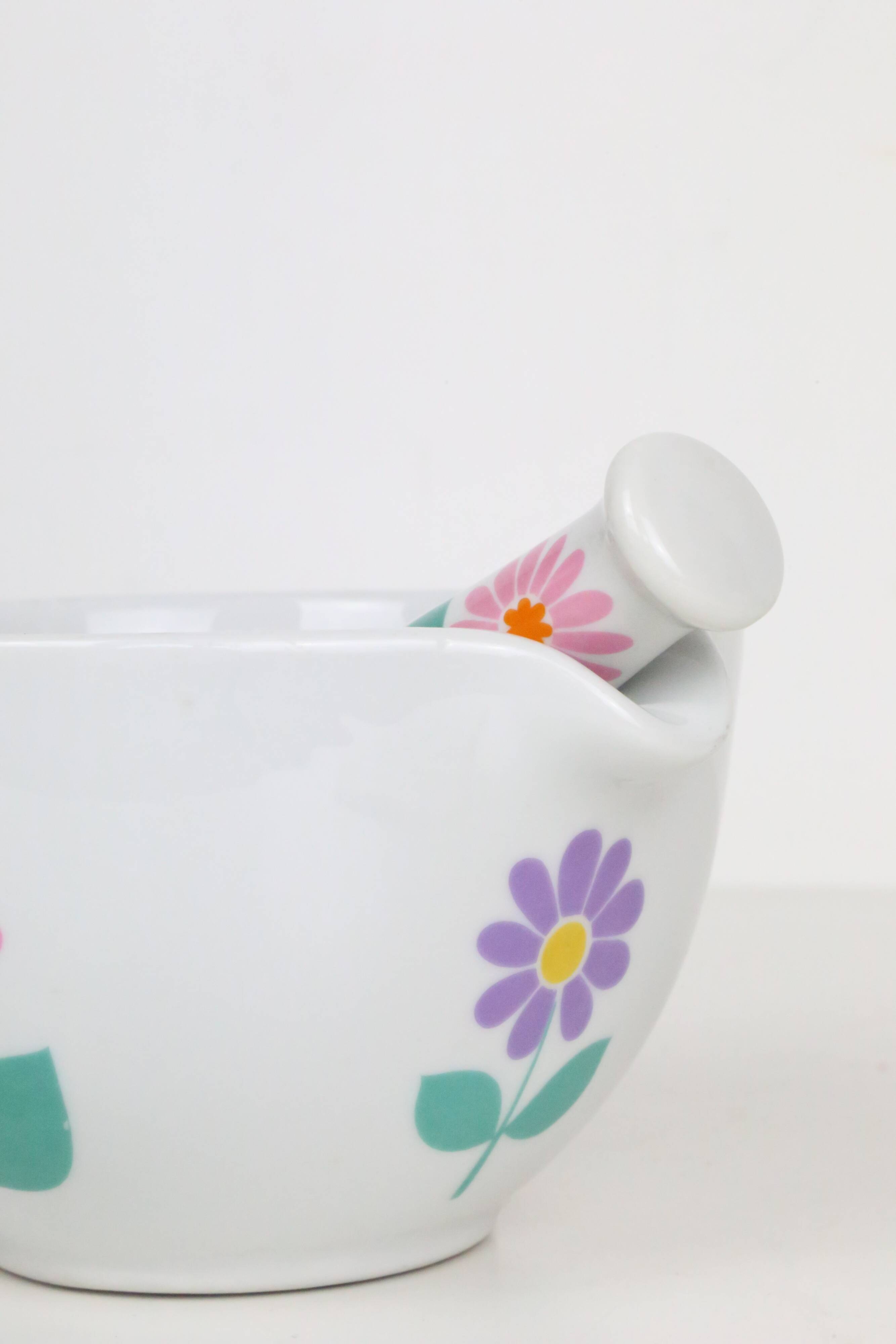 Roland Freyry porcelain mortar, 1970