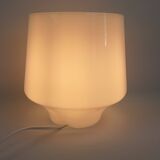 Vintage mid-century tapered glass bedside lamp or night light.