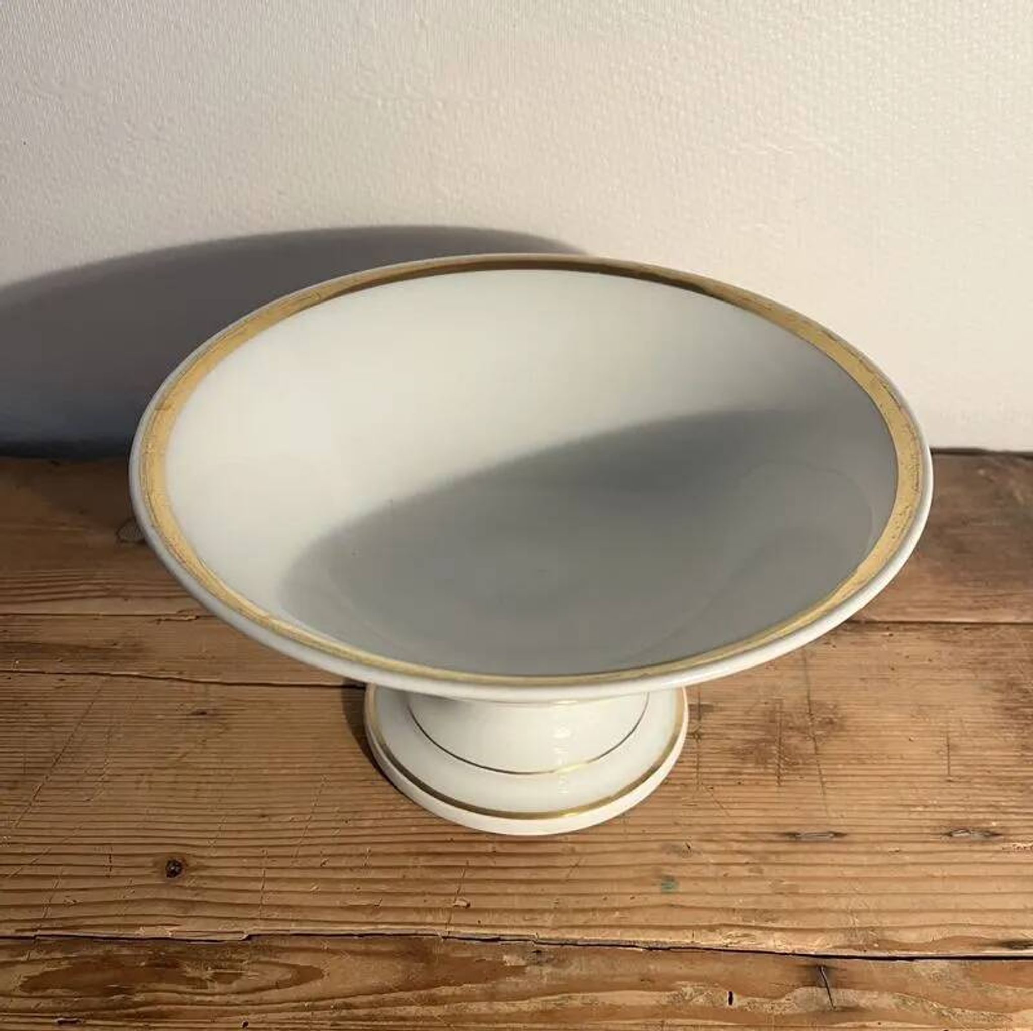 Antique porcelain compote