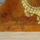Très ancien buffet Louis XVI avec marbre, miroir et bronze