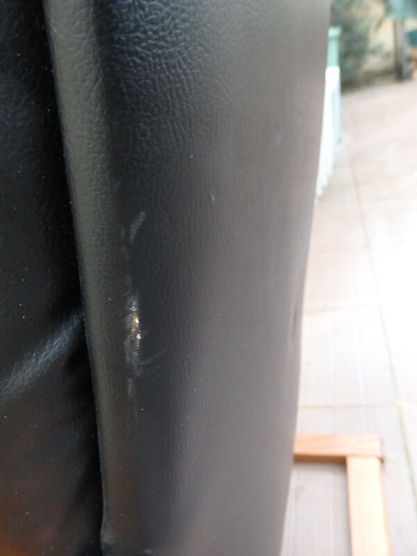 Fauteuil de luxe Juke-vm cuir bois Prosiege vintage
