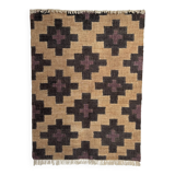 120 x 180 cm - tapis kilim en coton jute