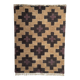 120 x 180 cm - tapis kilim en coton jute