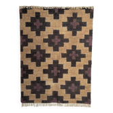 120 x 180 cm - tapis kilim en coton jute