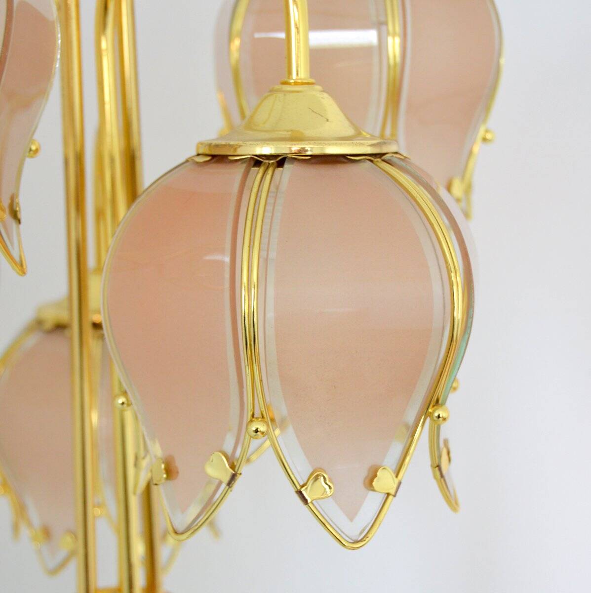 Lotus Flower Lamp Italian Design 1970s