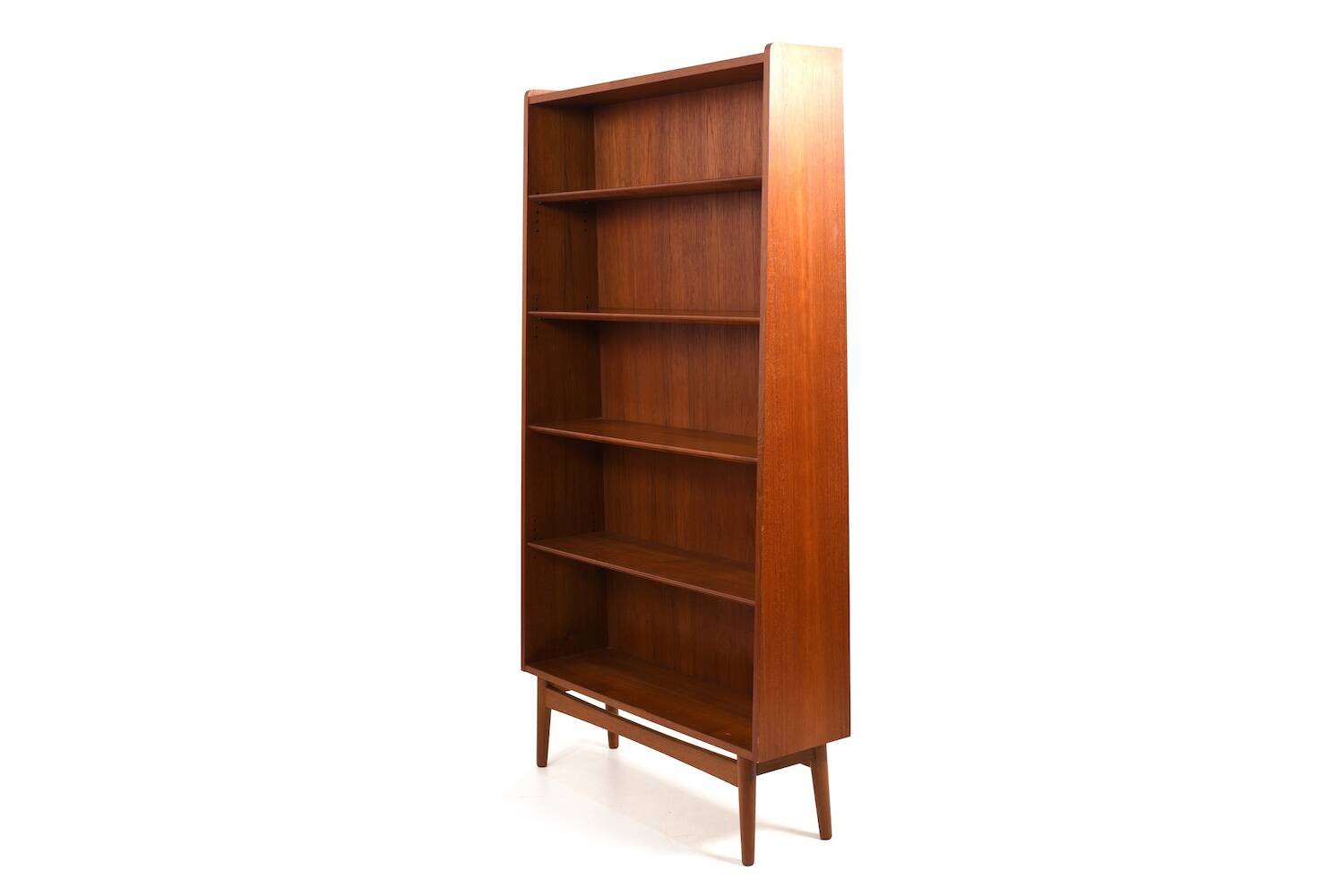 Conical Bookcase in Teak by Johannes Sorth for Nexø