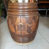 Breton barrel bar