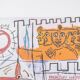 Jean-Michel Basquiat. Numbered color silkscreen print. 1990s.