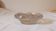 Thick glass ashtray from the 70s