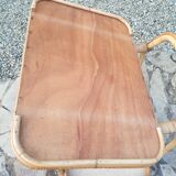 Vintage rattan service