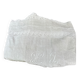 Large embroidered linen sheet with lace