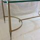 Table 60´ - 70´ low brass and glass