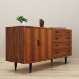 Rosewood dresser, Danish design, 1970s, designer: Carlo Jensen, production: Hundevad