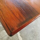 Scandinavian dining table in rosewood
