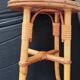 Tabouret vintage en rotin
