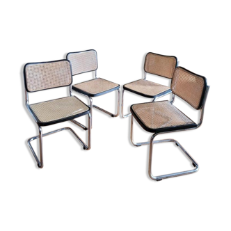 Set of 4 Marcel Breuer chairs