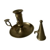 Brass bougeoir