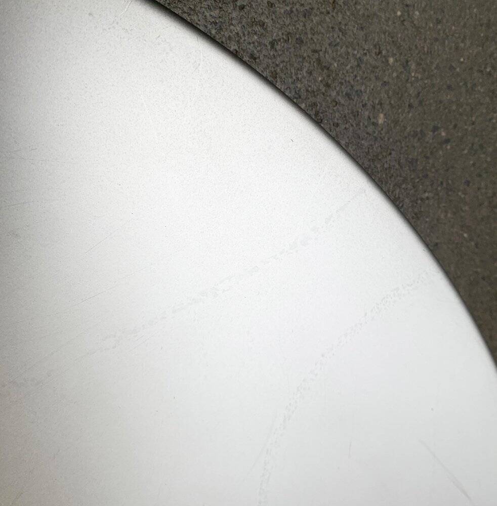 Postmodern side table from the Drift series by Walter Knoll, 1990s.