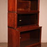 Globe Wernicke Library in Mahogany with 3 large elements and a projection.