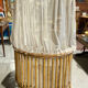 Cradle bed in vintage rattan